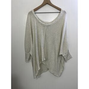 Slouchy Flowy Minimalist Boho Earthy Romance Sweater M Lagom Lagenlook Oversized